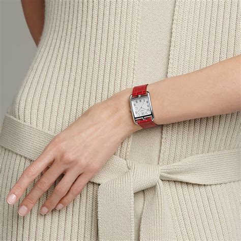 metal watch bands for hermes cape cod|cape cod 37mm watch strap.